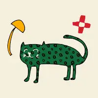 Spring Cat Green - design