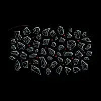 Space Diamonds Red - design