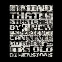 A Mind That Is Stretched - design
