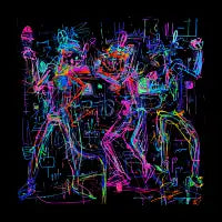 after party y2k cyber version - design