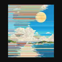 ANALOG NOSTALGIA RETRO PIXEL GLITCH ANIME ART AESTHETİC - design