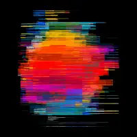 Glitch Sunset Signal - Fall Frequency - design