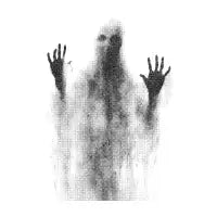 halftone ghost - design
