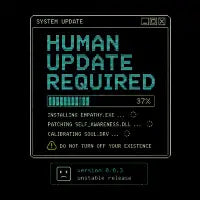 Human Update Required - design