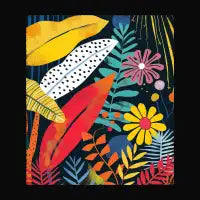 Springscape: Colorful Bloom - design