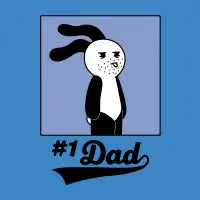 #1 Dad - design