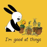 I'm Good at Things - design