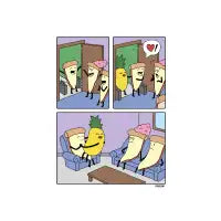Pineapple Pizza Comic - design