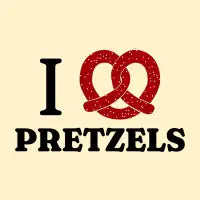 I {Pretzel Heart} Pretzels - design
