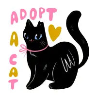 adopt a cat - design