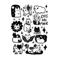 cats are magic - design