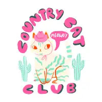 Country Cat Club - design
