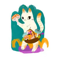 mushroom forager - design