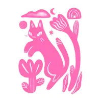 pinky cat - design
