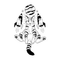 Rocket Cat - design