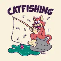 Cat Fishing - Catfishing - design