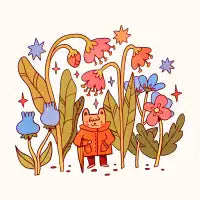 Flower Bear - design