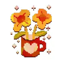 Pixel Plants - design
