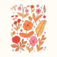 Soft Flowers - design