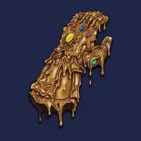 Melted Infinity Gauntlet - design