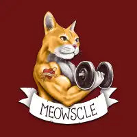 Meowscle - design