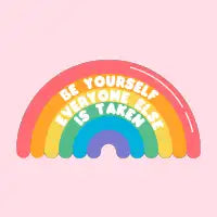 Be Yourself Everyone - design