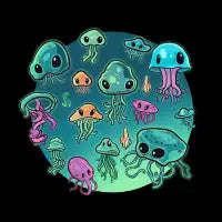 Funny Ocean Creatures - design