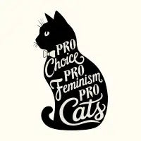 Pro Choice Pro Feminism Pro Cats - design