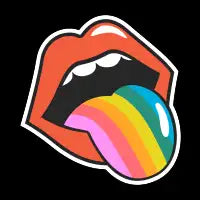 Rainbow Lips - design