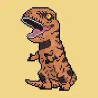 8-Bit T-Rex - design