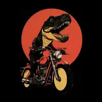 T-Rex Biker - design