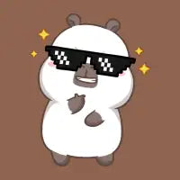 Capybara White Cool - design