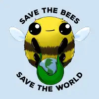 SAVE THE BEES - design