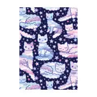 Cloud Kittens Blue - design