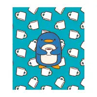 Coffee Penguin - design