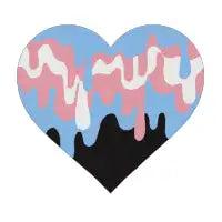 Trans Drip Heart - design