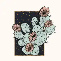 Blue desert babe - design