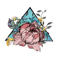 Peony Bee - design