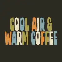 Cool Air & Warm Coffee Retro Outdoor Typography Colorful - design