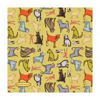 Dog Party Chartreuse - design