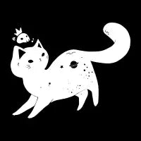 Kawaii Space Kitty Cat Artwork - design