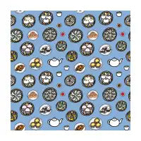 Dim Sum Party Blue Pattern - design