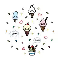 Kawaii Ice Cream Party! - design