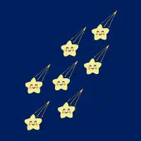 Zoom Zoom Shooting Stars - design