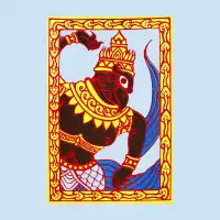 Dancing Garuda - design