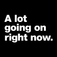 A lot going on right now. T-Shirt - design