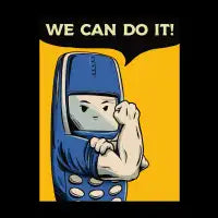 We can do it! -The strongest - design