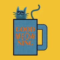 Good Meowning T-Shirt - design