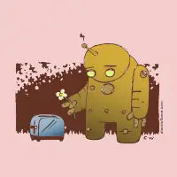 Sad Robot - design