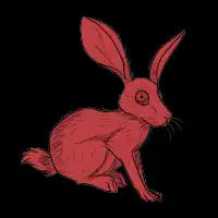 Haunted Red Hare - design